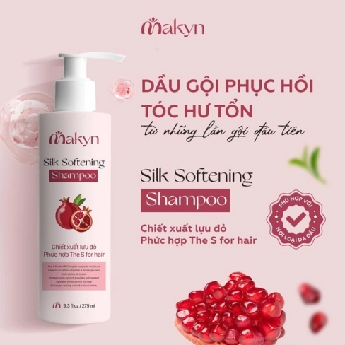 Dầu Gội đầu phục hồi tóc hư tổn MAKYN